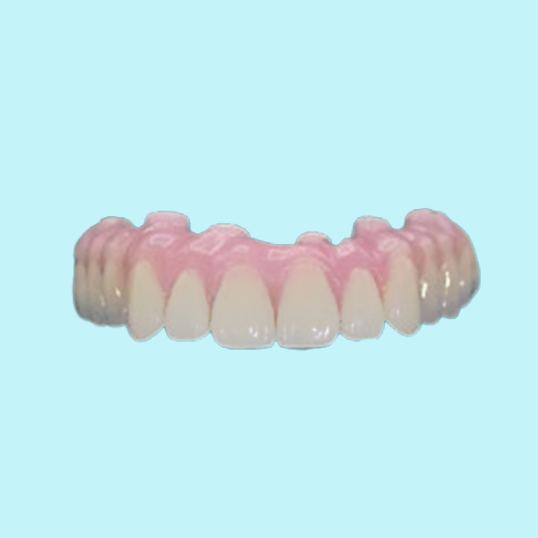 Dental Lab OEM Zirconia Porcelain Dentures Comfortable Wear All Ceramic