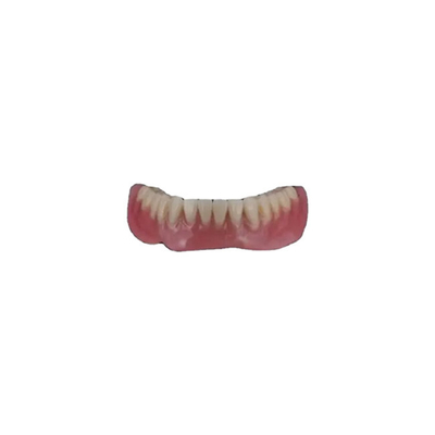 Smooth Surface Porcelain Dental Crown Restore Chewing Power Good Stability