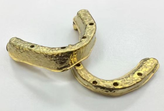 Full Zirconia Bridge With Titanium Bar Support, Long-lasting Titanium Bar Supported Zirconia Crowns With Bridges