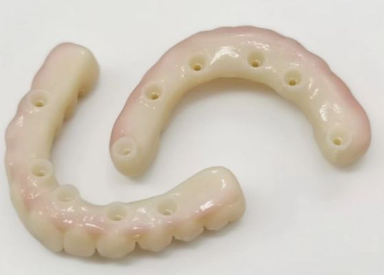 Easy Cleaning Precise Fit CAD CAM Zirconia Dental All On Restorations Providing Durable and Comfortable Dental Solutions