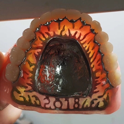 Full Removable FDA 3014652903 Composite Resin Crown Denture Teeth