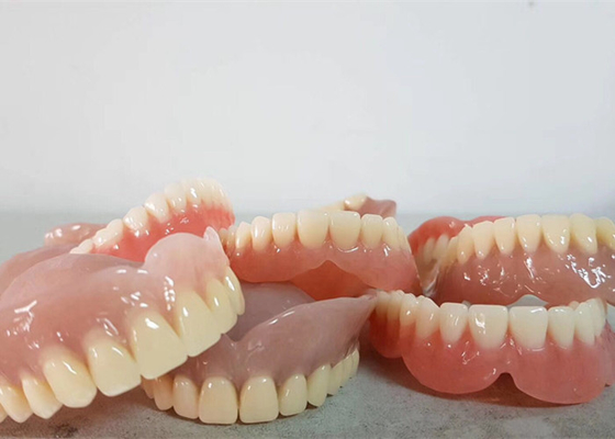 Smooth Surface Rubber OEM Denture Dental Lab Digital Dental Models