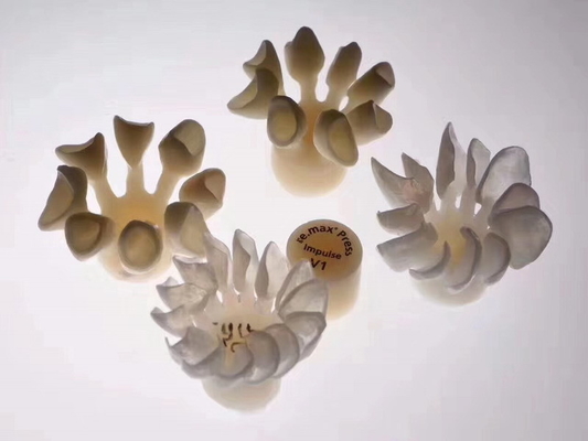 Durablity CAD-CAM Dental Composite Veneers Highly Detailed Accurate